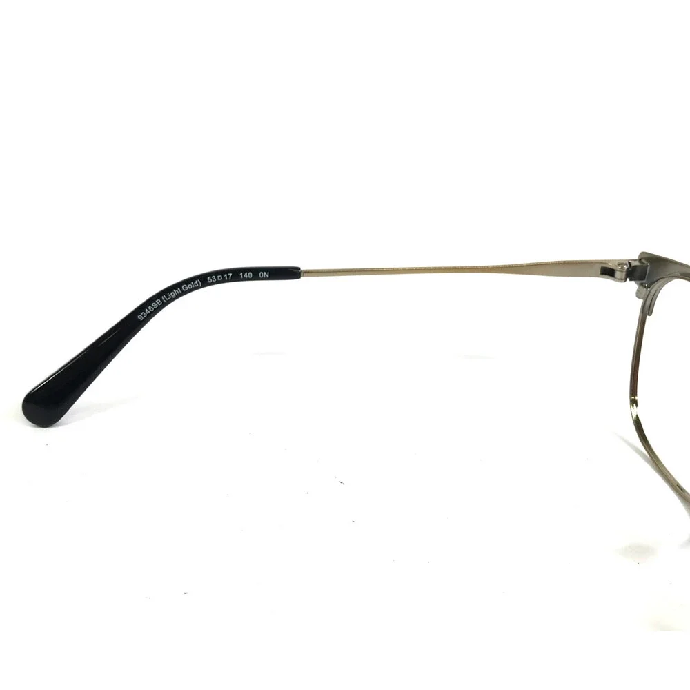 Coach Eyeglasses Frame HC5111 9346SB Light Gold Black Cat Eye Full Rim 53-17-140